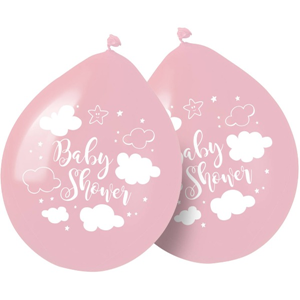 Ballonnen Babyshower Meisje - 8 stuks